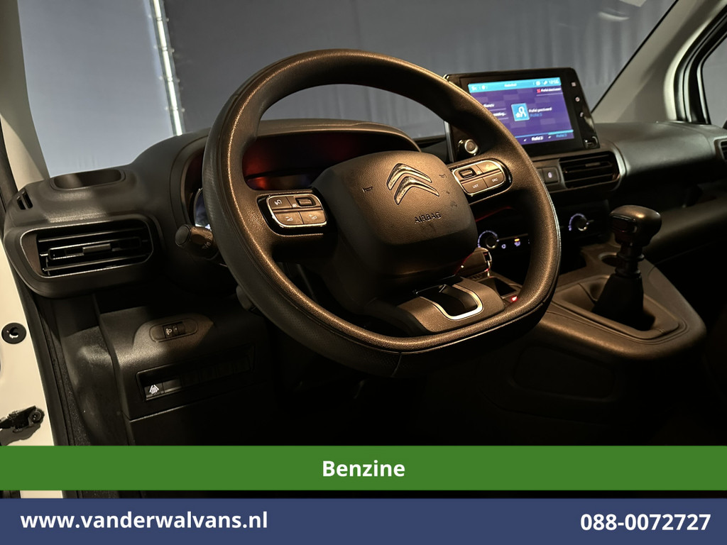 Citroen Berlingo 1.2 PureTech 111pk **Benzine** L1H1 inrichting Euro6 Airco | 3-Zits | Camera | Navigatie | Apple Carplay Cruisecontrol, Android Auto, Parkeersensoren 15