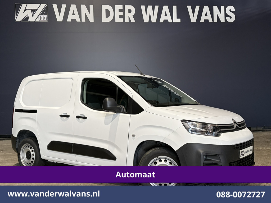 Citroën Berlingo 1.2 PureTech 130pk Automaat Benzine L1H1 Euro6 Airco | 2x zijdeur | Camera | Apple Carplay Android Auto, Cruisecontrol, Parkeersensoren