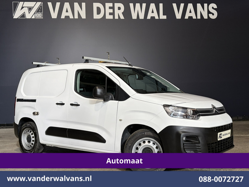 Citroën Berlingo 1.2 PureTech 130pk Automaat Benzine L1H1 Euro6 Airco | 3-Zits | Camera | Apple Carplay Cruisecontrol, Android Auto, Dakdragers, Parkeersensoren