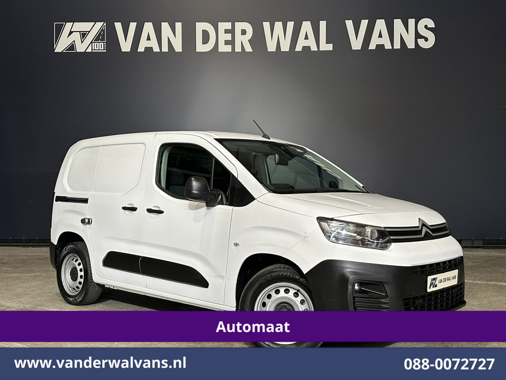 Citroën Berlingo 1.2 PureTech 130pk Automaat Benzine L1H1 Euro6 Airco | 3-Zits | Navigatie | Camera | Apple Carplay Android Auto, Cruisecontrol, Parkeersensoren