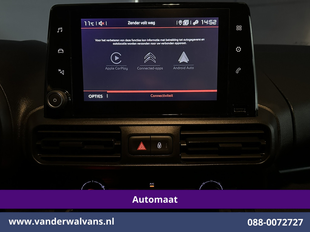 Citroen Berlingo 1.2 PureTech 130pk Automaat Benzine L1H1 Euro6 Airco | Navigatie | Camera | Apple Carplay | Cruisecontrol Android Auto, Parkeersensoren 7