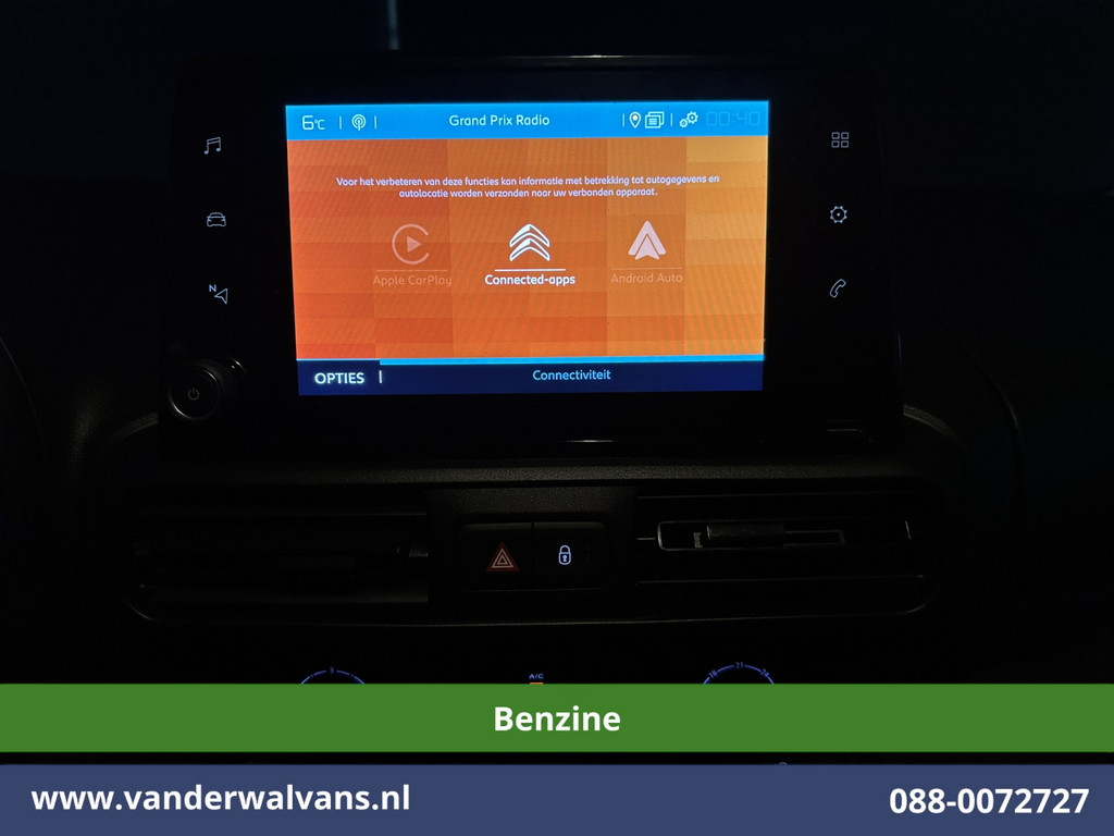 Citroen Berlingo 1.2 PureTech 131pk Automaat **Benzine** L1H1 Euro6 Airco | 3-Zits | Navigatie | Camera | Apple carplay android auto, cruisecontrol, parkeersensoren 8