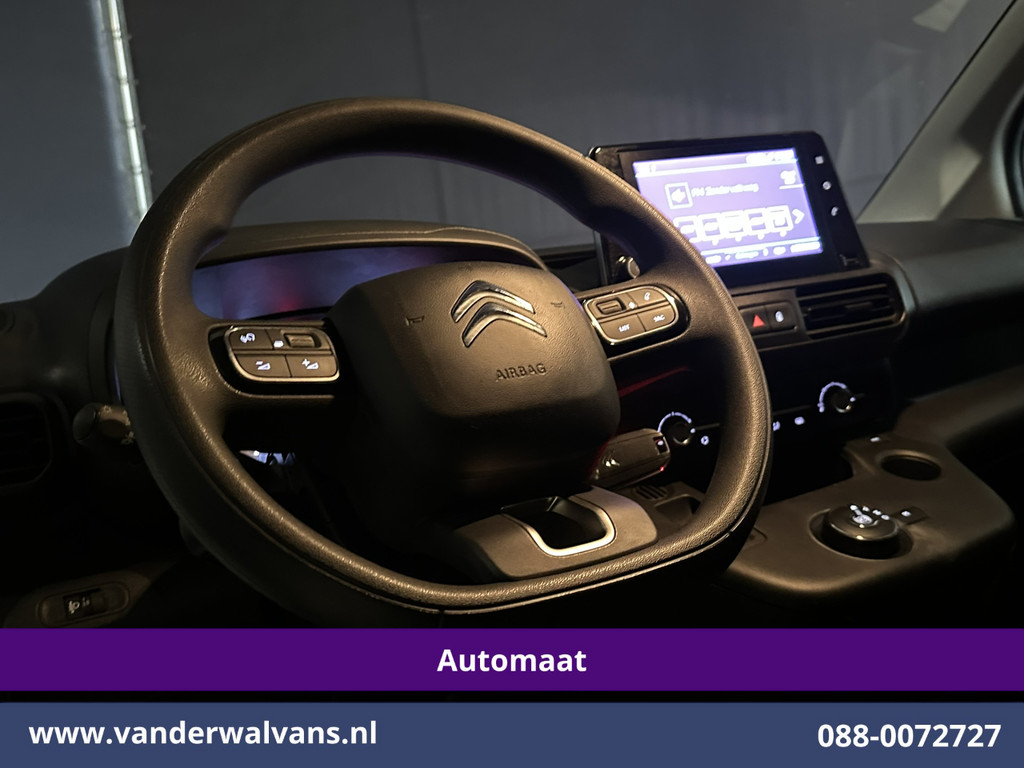 Citroen Berlingo 1.5 BlueHDI 130pk Automaat L1H1 Euro6 Airco | 2x Zijdeur | Navigatie | Camera | Apple Carplay Android Auto, Cruisecontrol, Parkeersensoren 17