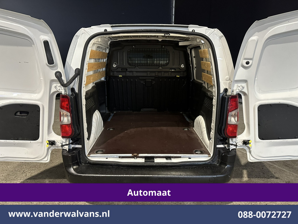 Citroen Berlingo 1.5 BlueHDI 131pk Automaat L1H1 Euro6 Airco | 3-Zits | Apple Carplay | Android Auto | Cruisecontrol Parkeersensoren, Bijrijdersbank 12