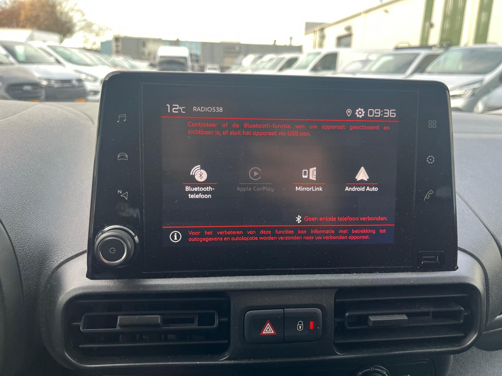 Citroen Berlingo 1.6 BlueHDI 99PK Club / App connect / 3 zits / PDC / Cruise 12