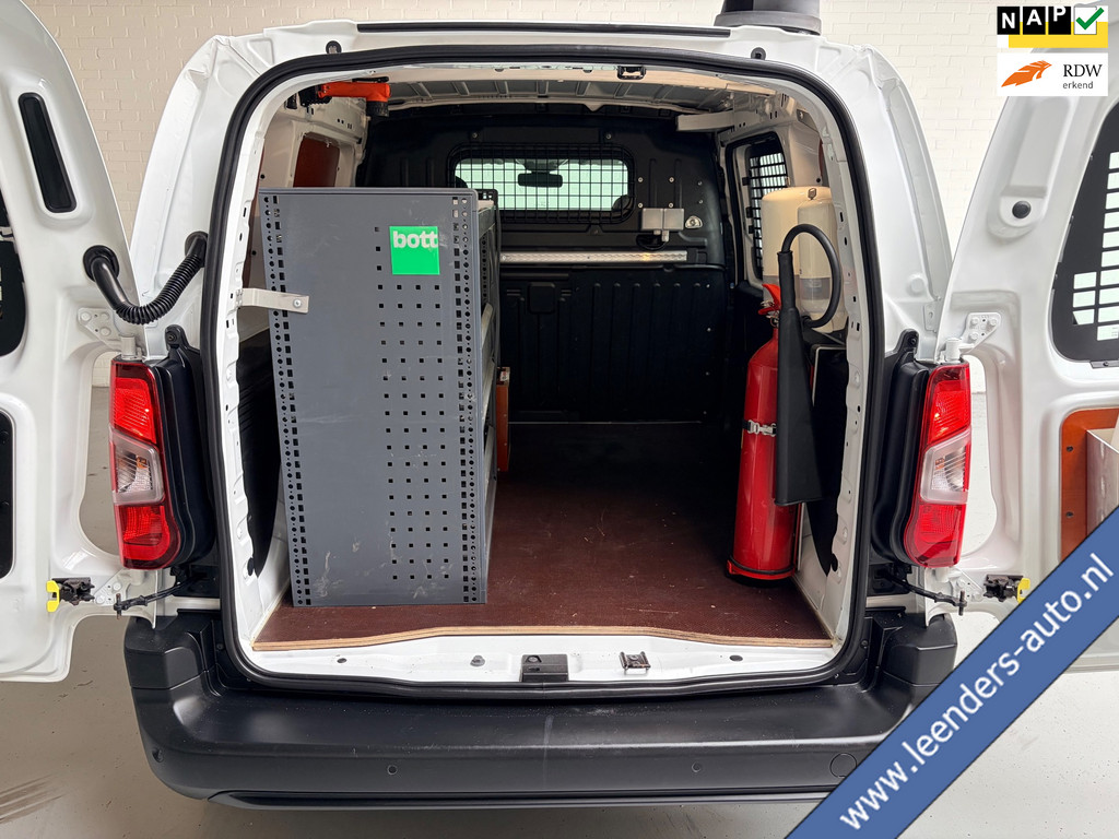 Citroën Berlingo Servicewagen 1.5 BlueHDI 100pk euro61 L1H1 BOTT inrichting, Victron omvormer v230, Standkachel, RIJKLAARPRIJS!