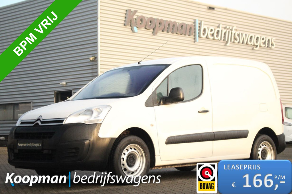 Citroen Berlingo 1.6BlueHDI 75pk Club | Airco | PDC Achter | Elektr. Ramen | Lease 166,- p/m