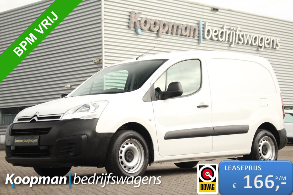 Citroen Berlingo 1.6 BlueHDI 75pk Club | Airco | PDC Achter | Elektr. Ramen | Lease 166,- p/m