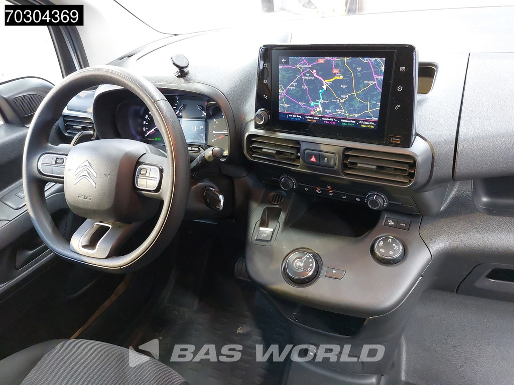 Citroen Berlingo 110PK Emissievrij Automaat Benzine L1H1 Navi Airco Cruise Parkeersensoren Imperiaal L1 Kompakt Airco Cruise control 12