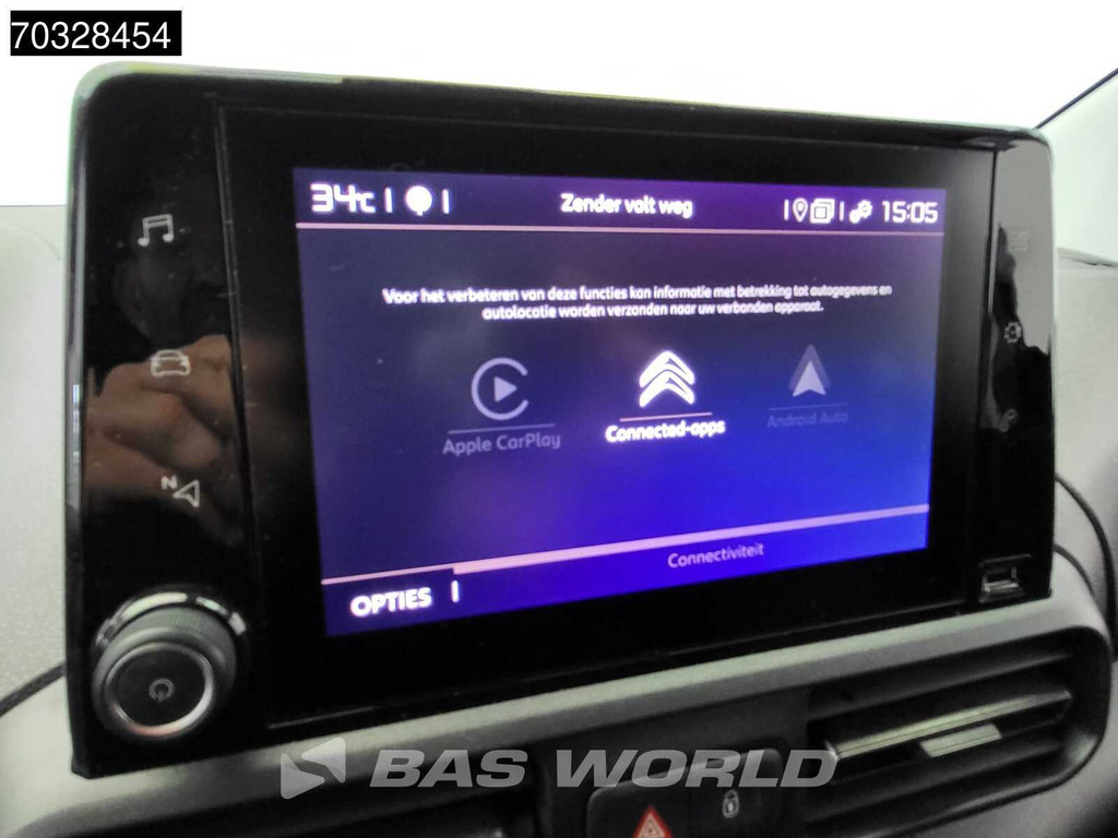 Citroen Berlingo 130pk Automaat L2H1 LED Navi Airco Cruise Camera CarPlay Parkeersensoren Euro6 L2 Airco Cruise control 12