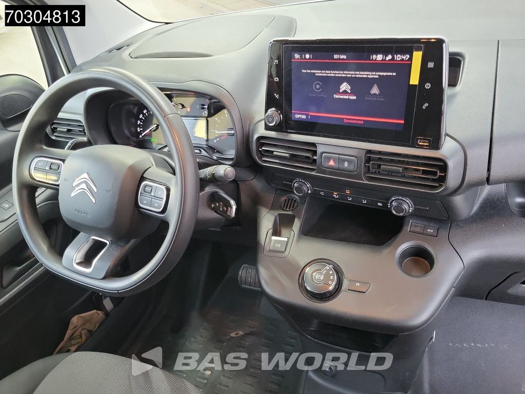 Citroen Berlingo 130pk Emissievrij Automaat Benzine L1H1 Airco Cruise Camera Parkeersensoren Imperiaal Werkplaatsinrichting Euro6 L1 Kompakt Airco Cruise control 14