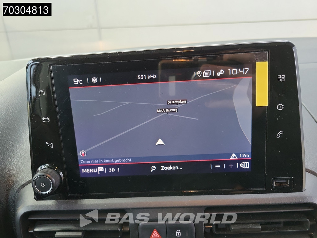 Citroen Berlingo 130pk Emissievrij Automaat Benzine L1H1 Airco Cruise Camera Parkeersensoren Imperiaal Werkplaatsinrichting Euro6 L1 Kompakt Airco Cruise control 16