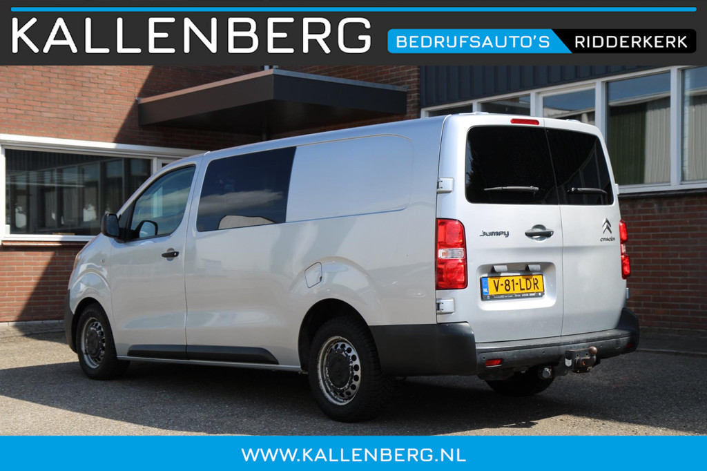 Citroen JUMPY 2.0 BlueHDI 122PK Business L3H1 DC / 5 pers / Dubbel cabine / Trekhaak / Navi 10