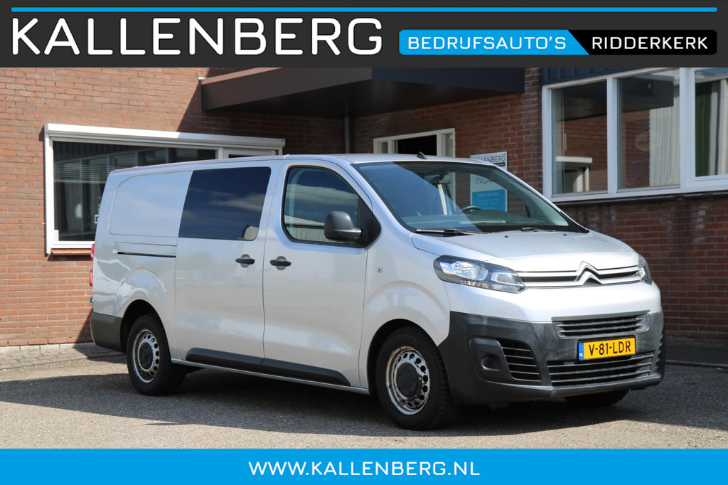 Citroen JUMPY 2.0 BlueHDI 122PK Business L3H1 DC / 5 pers / Dubbel cabine / Trekhaak / Navi 9