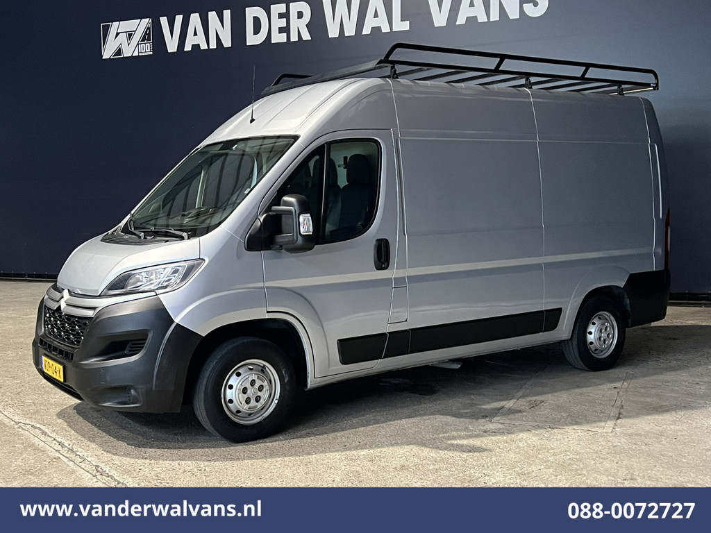 Citroen Jumper 2.0 BlueHDi 164pk L2H2 Euro6 Airco | Imperiaal | Navigatie | 2500kg Trekhaak | Camera | Cruisecontrol Parkeersensoren, Bijrijdersbank 8