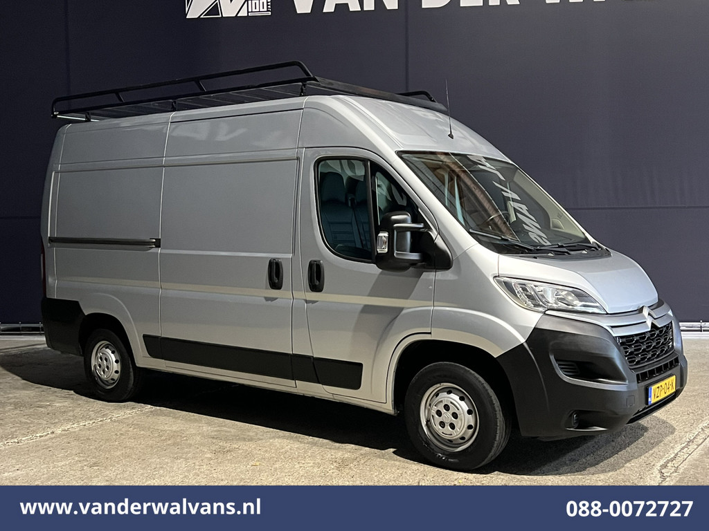 Citroen Jumper 2.0 BlueHDi 164pk L2H2 Euro6 Airco | Imperiaal | Navigatie | 2500kg Trekhaak | Camera | Cruisecontrol Parkeersensoren, Bijrijdersbank 9