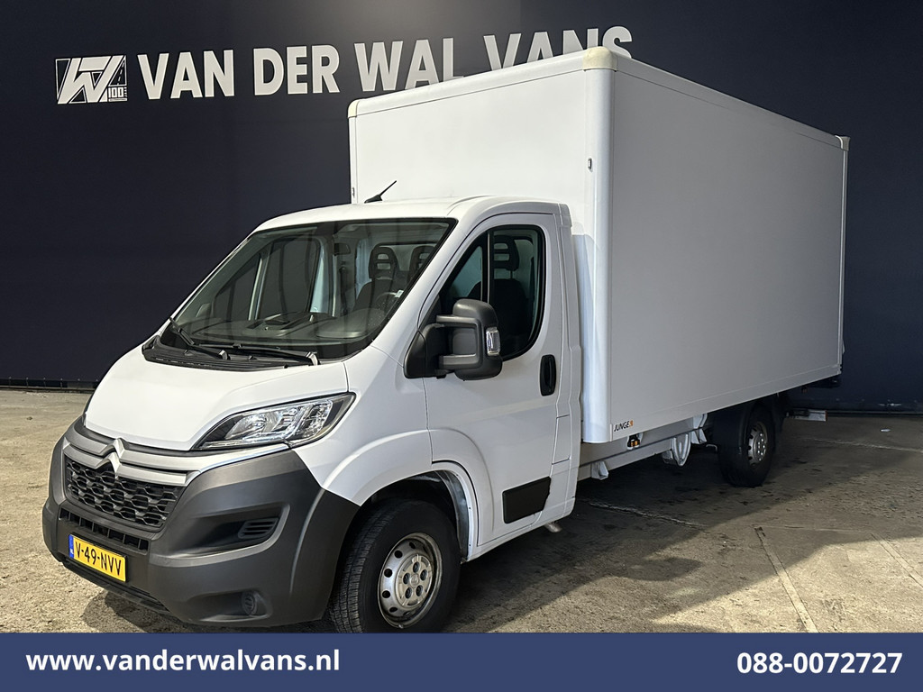Citroen Jumper 2.2 BlueHDi 141pk Bakwagen 436cm Lang Laadklep Euro6 Airco | 1115kg laadvermogen | Cruisecontrol Bijrijdersbank. 7