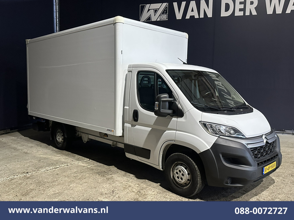Citroen Jumper 2.2 BlueHDi 141pk Bakwagen 436cm Lang Laadklep Euro6 Airco | 1115kg laadvermogen | Cruisecontrol Bijrijdersbank. 8