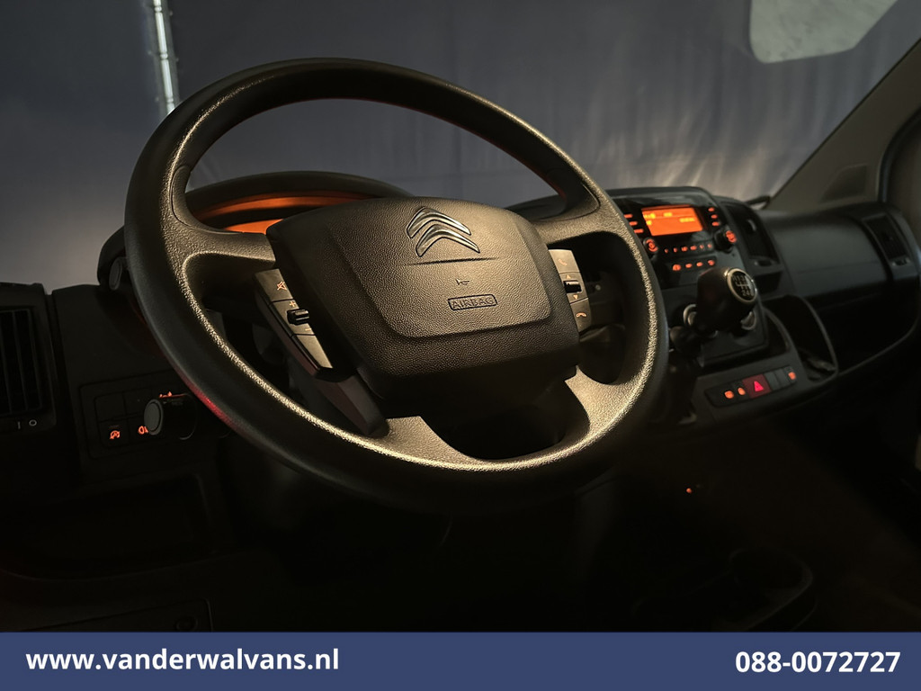Citroen Jumper 2.2 BlueHDi 141pk Bakwagen Laadklep Euro6 Airco | 1015kg laadvermogen | Cruisecontrol Bijrijdersbank 13