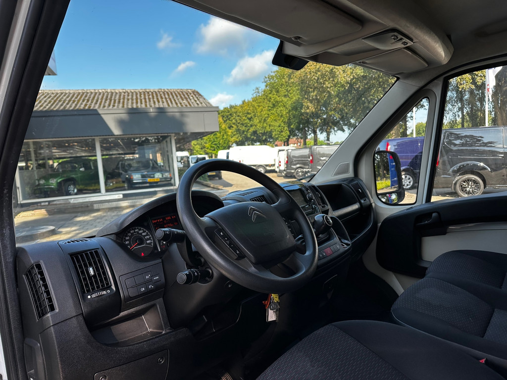 Citroen Jumper 35 2.0 BlueHDi L3 bakwagen met laadklep en zijdeur, AIRCO|CRUISE|DRIE ZITPL|NAVIGATIE|EURO6|1e EIGENAAR 17