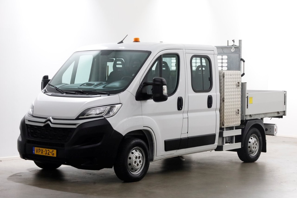 Citroen Jumper 35 2.2 BlueHDi 140pk L2H1 D.C. Kipper Airco 06-2022 11