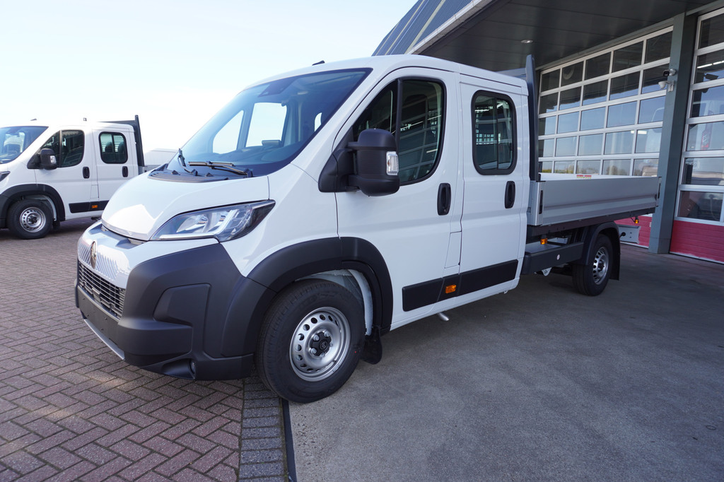 Citroen Jumper Pick-up Dubbelcabine 2.2 BlueHDi 140PK L4 3.5t Heavy Nr. V109 | Airco | Navi | Cruise | Camera | 7 Persoons 8