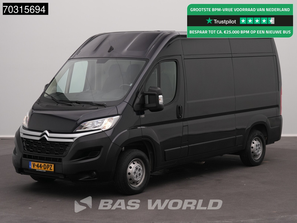Citroen Jumper 120pk L2H2 Trekhaak Airco Cruise Camera Parkeersensoren Werkplaatsinrichting Euro6 L2 Airco Trekhaak Cruise control