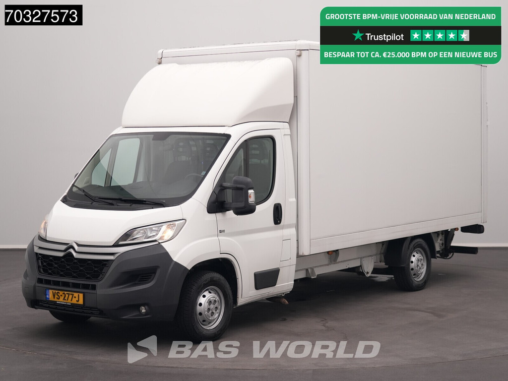 Citroen Jumper 130pk Laadklep Bakwagen Airco APK 01-2027 Euro6 Meubelbak Koffer Airco