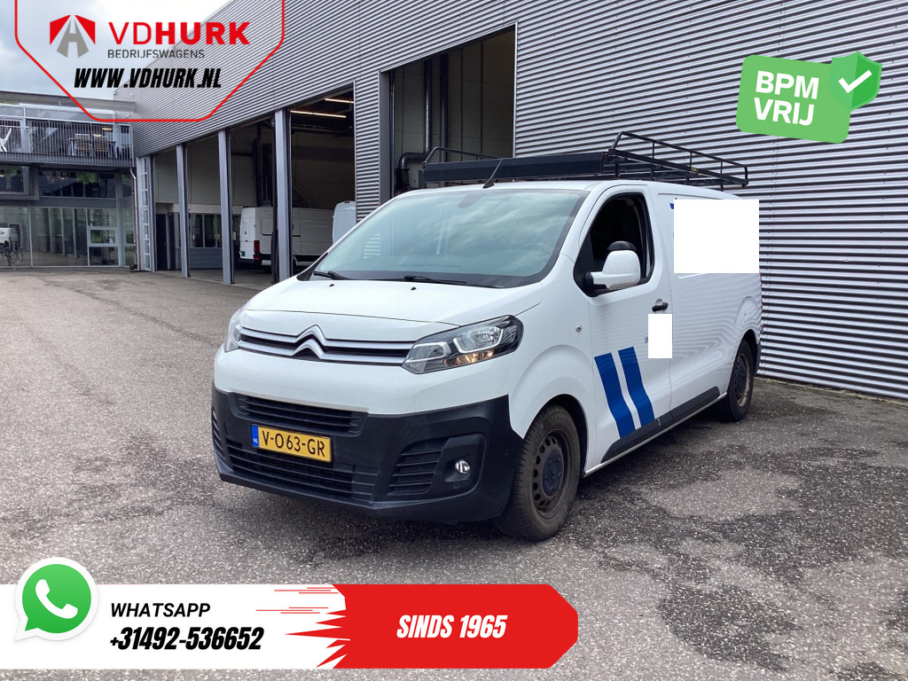Citroen Jumpy 1.6 HDI L2 BPM VRIJ! Imperiaal/ Alarm III/ Cruise/ Trekhaak/ PDC/ Airco 10