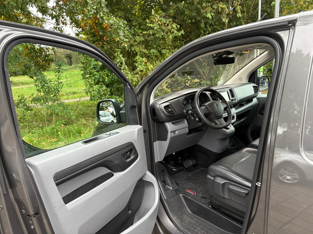 Citroen Jumpy 2.0 BlueHDI 122 PK|1e EIG|AUTOMAAT|airco|cruise|apple caplay|drie zitplaatsen|parkeersensoren|EURO6|NAP 13