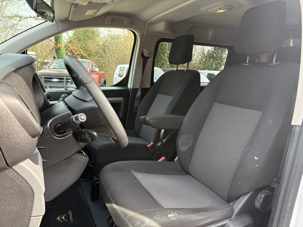 Citroen Jumpy 2.0 BlueHDI 122PK|EURO6|NAP|DUBBELCABINE|airco|cruise| RIEM VV|apple carplay|trekhaak met 2500KG trekgewicht|navi 12