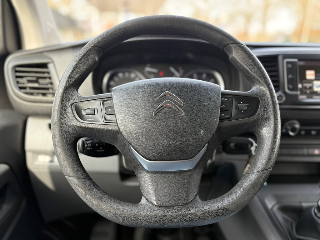 Citroen Jumpy 2.0 BlueHDI 122PK|EURO6|NAP|DUBBELCABINE|airco|cruise| RIEM VV|apple carplay|trekhaak met 2500KG trekgewicht|navi 19