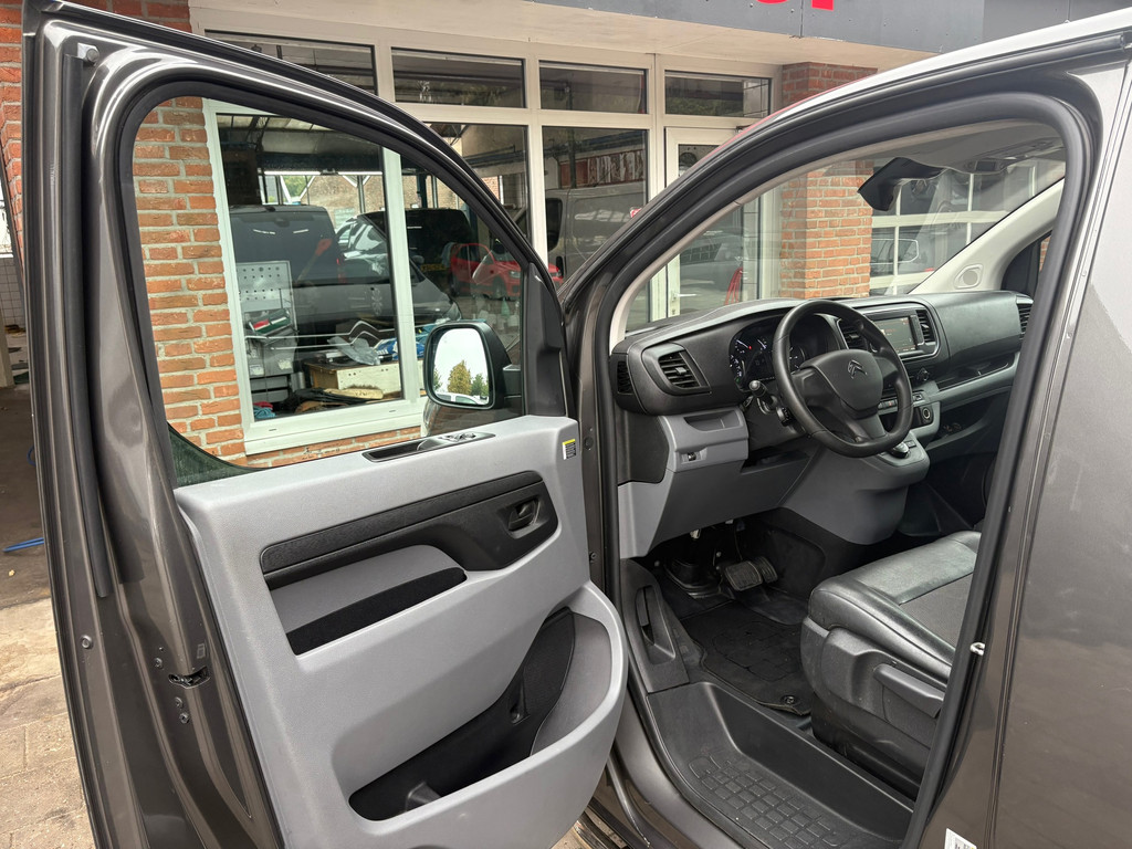Citroen Jumpy 2.0 BlueHDI 145 XL Driver|1e EIG|AUTOMAAT|airco|cruise|apple caplay|drie zitplaatsen|parkeersensoren|EURO6|NAP 11