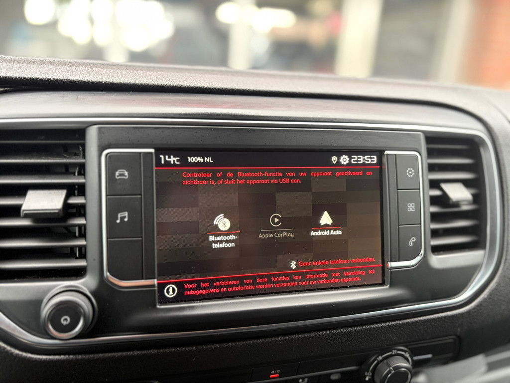 Citroen Jumpy 2.0 BlueHDI 145 XL Driver|1e EIG|AUTOMAAT|airco|cruise|apple caplay|drie zitplaatsen|parkeersensoren|EURO6|NAP 16