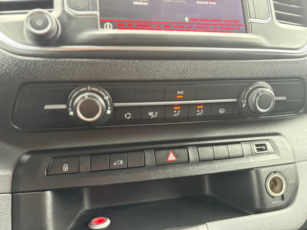 Citroen Jumpy 2.0 BlueHDI 145 XL Driver|1e EIG|AUTOMAAT|airco|cruise|apple caplay|drie zitplaatsen|parkeersensoren|EURO6|NAP 19