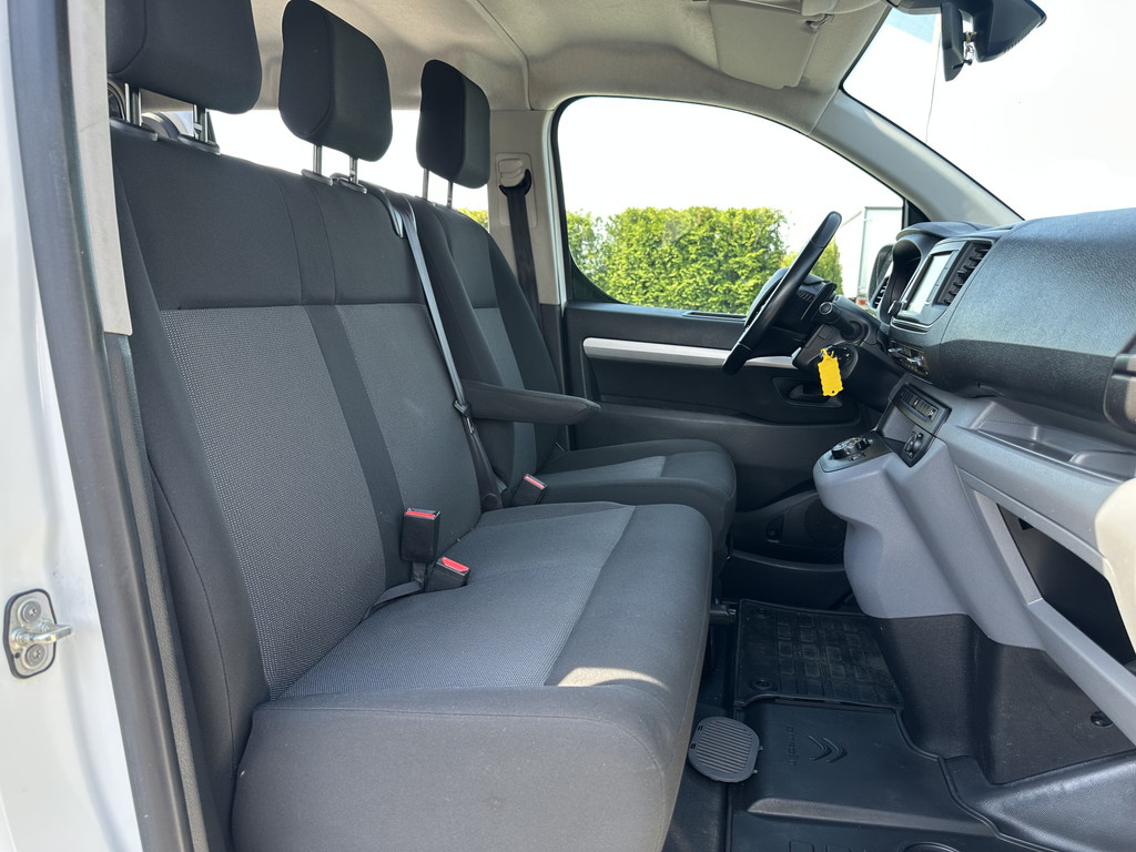 Citroen Jumpy 2.0 BlueHDI 180 PK / AUTOMAAT / L3H1 / DUBBEL CABINE / 2x SCHUIFDEUR / TREKHAAK / CAMERA / BLIND SPOT / ECC / CRUISE / 6 PERSOONS 7
