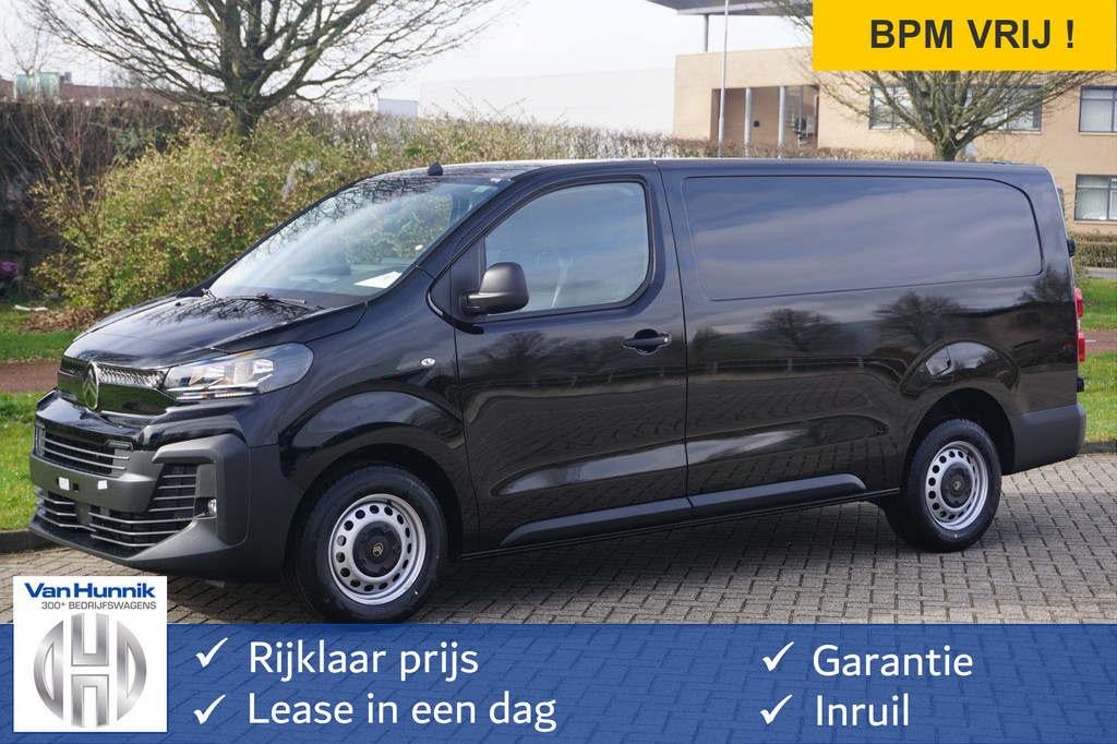 Citroën Jumpy 2.0D 145PK L3H1 BPM VRIJ!! Apple CP, Camera, Airco, Cruise!! Nr. B01*