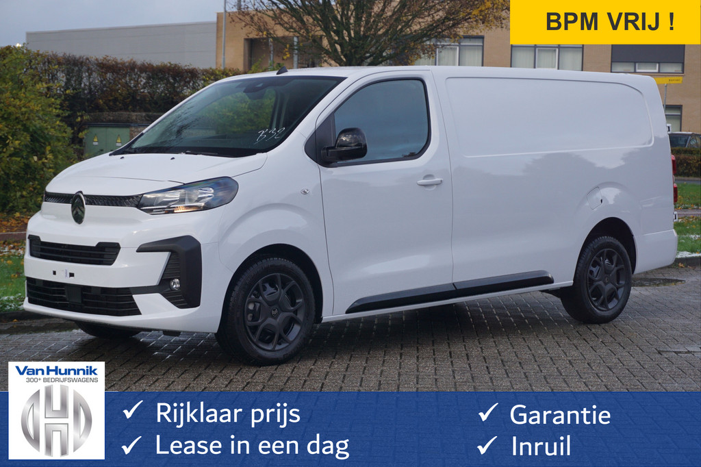 Citroen Jumpy 2.0D 180PK Automaat L3H1 BPM VRIJ!! Navi, Cam, Betimmering, Trekhaak!! Nr. D01*