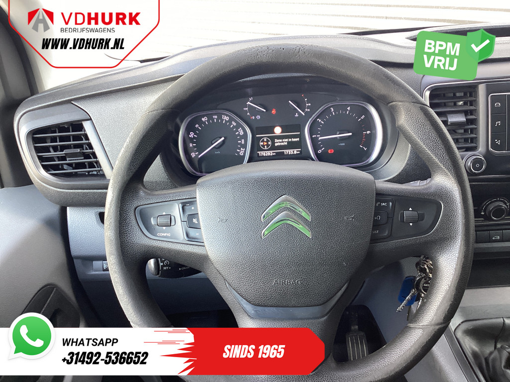 Citroen Jumpy 2.0 HDI 125 pk EXPORT Inrichting/ Imperiaal/ Carplay/ Cruise/ Sidebars/ Airco/ PDC 11
