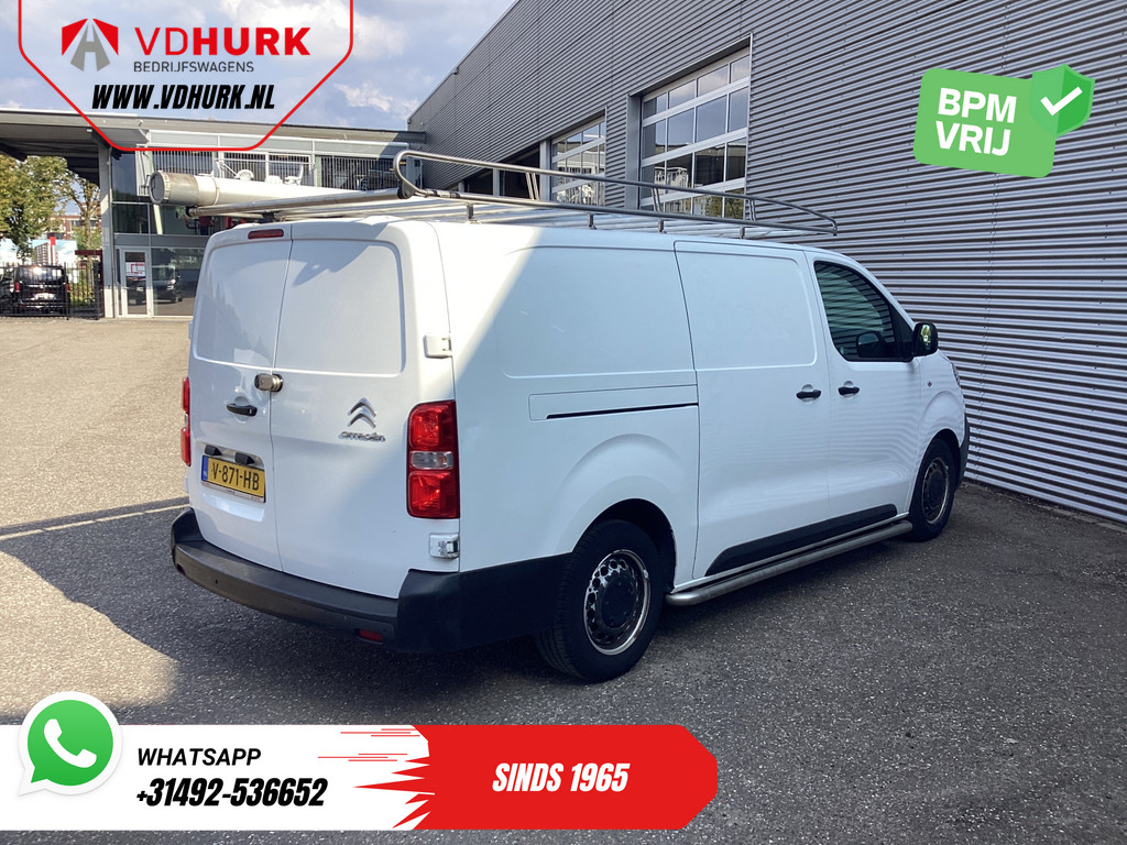 Citroen Jumpy 2.0 HDI 125 pk EXPORT Inrichting/ Imperiaal/ Carplay/ Cruise/ Sidebars/ Airco/ PDC 9