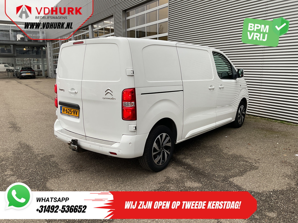 Citroen Jumpy 2.0 HDI 125 pk L2 NL Auto/ 3 Pers./ Climate/ 2.5t Trekverm./ Carplay/ Camera/ PDC/ Cruise 11