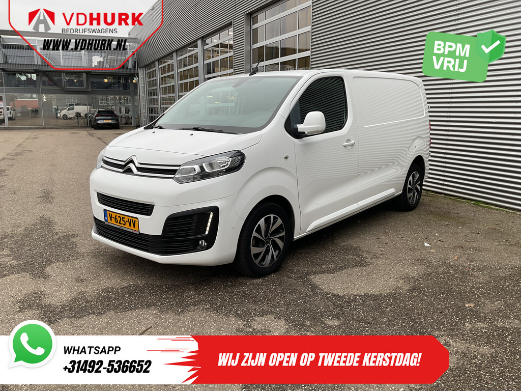 Citroen Jumpy 2.0 HDI 125 pk L2 NL Auto/ 3 Pers./ Climate/ 2.5t Trekverm./ Carplay/ Camera/ PDC/ Cruise 7