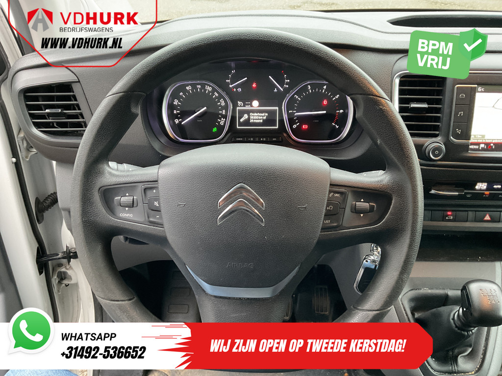 Citroen Jumpy 2.0 HDI 125 pk L2 NL Auto/ 3 Pers./ Climate/ 2.5t Trekverm./ Carplay/ Camera/ PDC/ Cruise 9