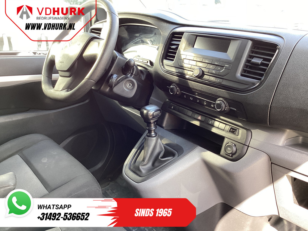 Citroen Jumpy 2.0 HDI 125 pk L3 Dubbel Cabine EXPORT 6 Pers./ 2xSchuifdeur/ Riem.VV/ Betimmerd/ LMV/ PDC/ Cruise/ Trekhaak/ Airco 13