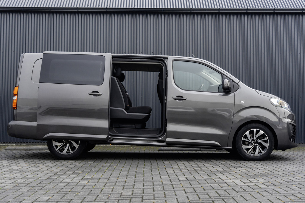 Citroen Jumpy BlueHDI 180 XL | DC | Automaat | Head-up display | Xenon | Schuifdeur L+R | Cruise | Camera | Euro 6 7