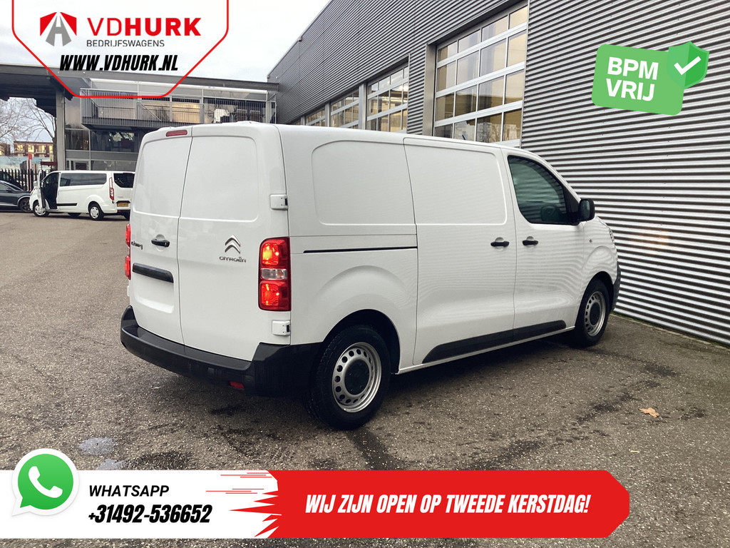 Citroen e-Jumpy L2 75 kWh 330km WLTP Snellader/ 3 Pers./ Carplay/ Camera/ PDC/ Cruise/ Airco 10