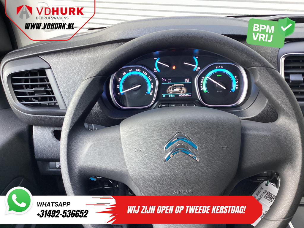 Citroen e-Jumpy L2 75 kWh 330km WLTP Snellader/ 3 Pers./ Carplay/ Camera/ PDC/ Cruise/ Airco 11