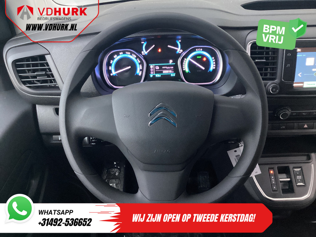Citroen e-Jumpy L2 75 kWh 330km WLTP Snellader/ 3 Pers./ Carplay/ Camera/ PDC/ Cruise/ Airco 13