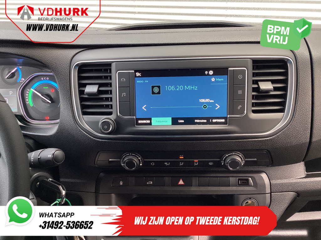 Citroen e-Jumpy L2 75 kWh 330km WLTP Snellader/ 3 Pers./ Carplay/ Camera/ PDC/ Cruise/ Airco 13