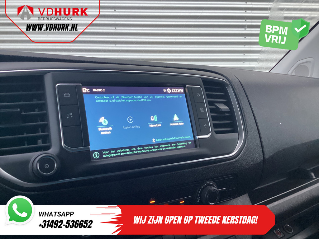 Citroen e-Jumpy L2 75 kWh 330km WLTP Snellader/ 3 Pers./ Carplay/ Camera/ PDC/ Cruise/ Airco 17